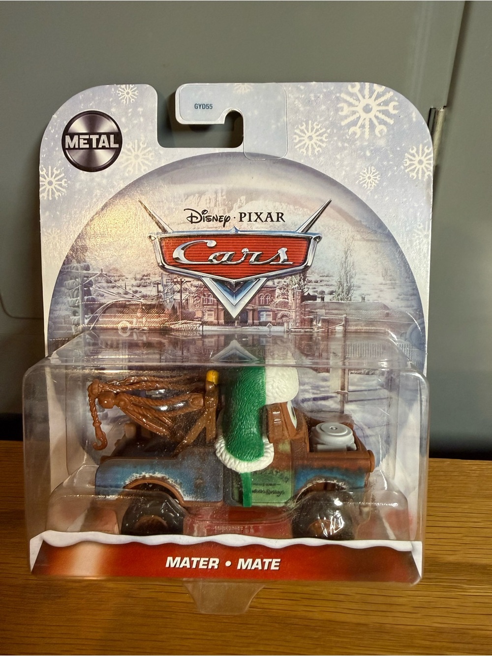 Mattel Disney Pixar Cars Brown & Green Mater Die-Cast Tow Truck